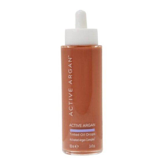 NIB/SEALED - Active Argan 3.4 fl. oz. Tinted Oil Drops Activated Argan Complex - Picture 1 of 9